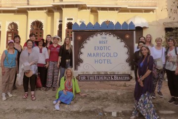 Exotic Marigold Hotel and Udaipur Short Stay